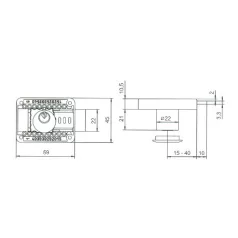 RONIS Főkulcs Pk035 /1700225-Höz/ 26200-01