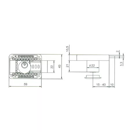 RONIS Főkulcs Pk035 /1700225-Höz/ 26200-01