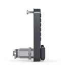 Fémbútorzár Elektronikus Digitális Ronis E-10-Mini-V 30,5 mm Vertikális