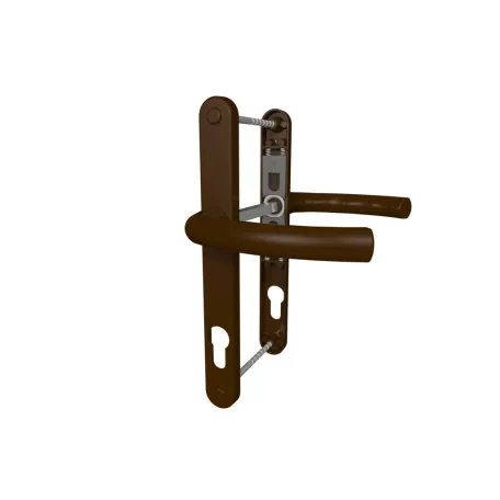 Ajtókilincs 92/26/216/8 Rugós Barna D. Ral8019