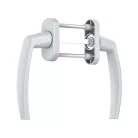 Balkonkilincs 7 mm Fehér Gaja Alsó Rozett Nélkül