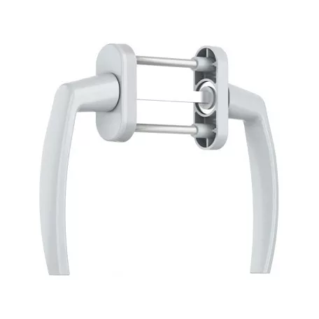 Balkonkilincs 7 mm Fehér Gaja Alsó Rozett Nélkül