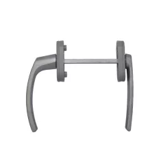 Balkonkilincs 7 mm Matt Króm Kétol.Redőny Fam 346