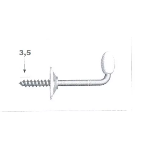 Kulcsakasztó Műa.Fej,Alátétes Hor 
