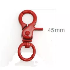 Kulcstartó Karabiner Piros 41-8