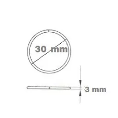 Kulcskarika 30mm Nikk 