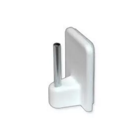 Vitrázskampó Talpas Öntapadós Fehér