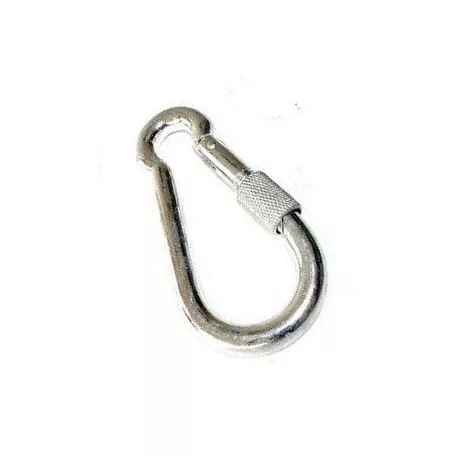 Tűzoltókarabiner 7*70mm Csavaros Import