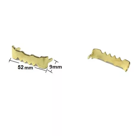 Képakasztó Fogazott 52mm Réz 50 db/Csom C066-S