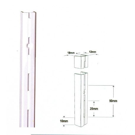 FALISÍN 50 CM FEHÉR WU