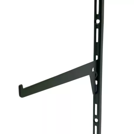 Tartókar 20 cm Porszórt Matt-Fekete