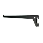 Tartókar 30 cm Porszórt Matt-Fekete