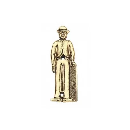 Wc Jelző Réz Férfi 10 cm Piktogram