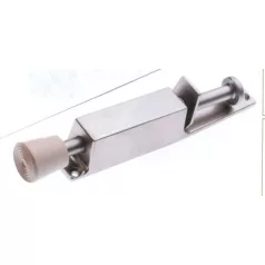 Ajtókitámasztó 130 mm Kicsi Ezüst Taposós