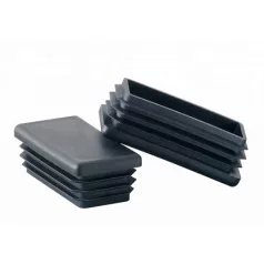 Zártszelvénydugo 30*20mm Lamellás Fekete