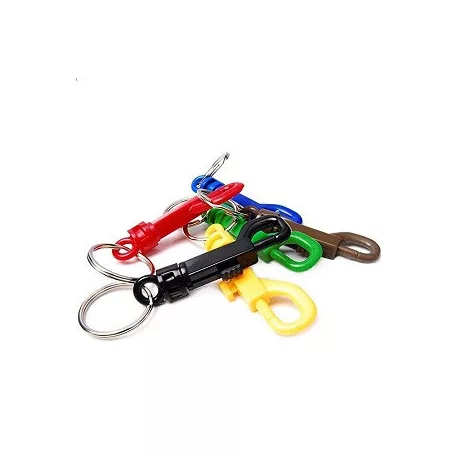 Karabiner 7 cm Szines Műanyag