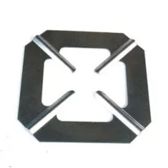 Gázláng Elosztó 130mm Négyzetes Közepes Acél