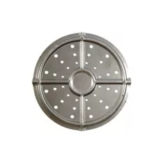 Gázláng Elosztó 135mm Kerek Közepes Acél