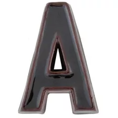 Házszám /Betű/ A. 120mm Kerámia