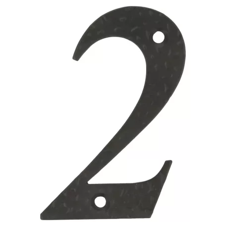 AMIG Házszám 2-Es 100 mm Fekete Fém