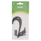 AMIG Házszám 2-Es 100 mm Fekete Fém