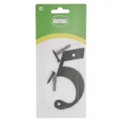 AMIG Házszám 5-Ös 100 mm Fekete Fém