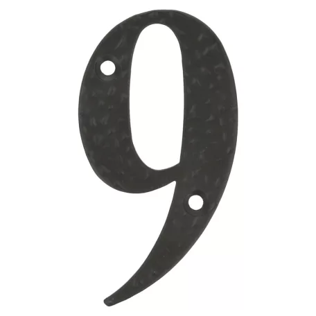 AMIG Házszám 9-Es 100 mm Fekete Fém