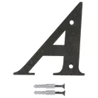Házszám /Betü/ A 100 mm Fekete Amig Fém