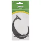 Házszám /Betü/ C 100 mm Fekete Amig Fém