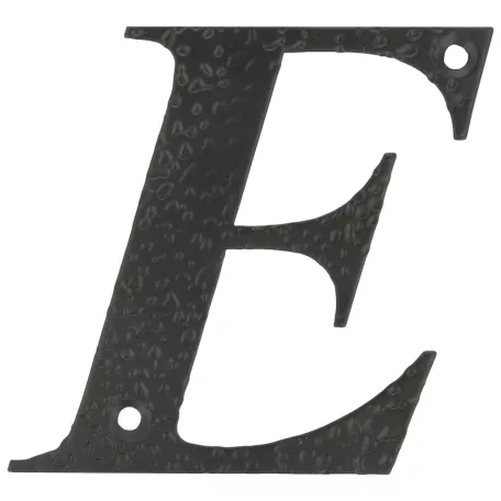 Házszám /Betü/ E 100 mm Fekete Amig Fém