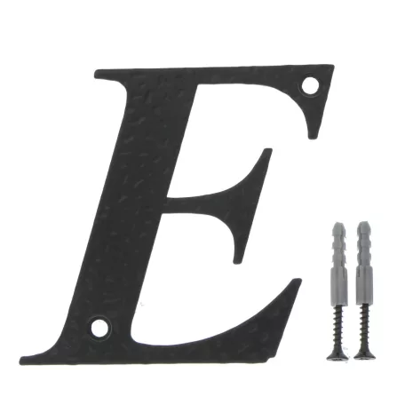 Házszám /Betü/ E 100 mm Fekete Amig Fém