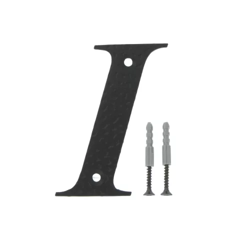 Házszám /Betü/ I 100 mm Fekete Amig Fém