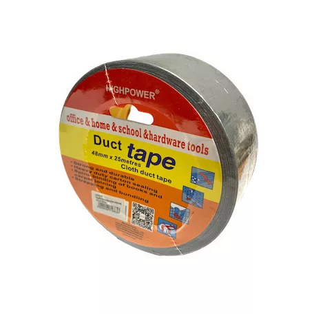 Ragasztószalag 48mm*25M Erősített Ezüst 48-9, 48-14B
