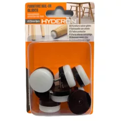 HYDERON Bútorcsúsztató Talp Dupla Műa.Szegezh.22 8db/Cs 