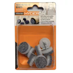 HYDERON Bútorcsúsztató Talp Filces Szegez.20 8db/Cs 