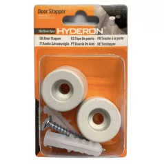   HYDERON Ajtóütköző Gumi 35*25 mm Csavarral Fehér 2db/Cs 