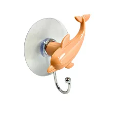 Fürdőszobai Akasztó Öntapadós Delfin Púder