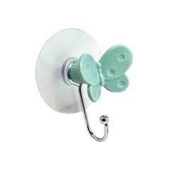 Fürdőszobai Akasztó Öntapadós Pillangó Kék