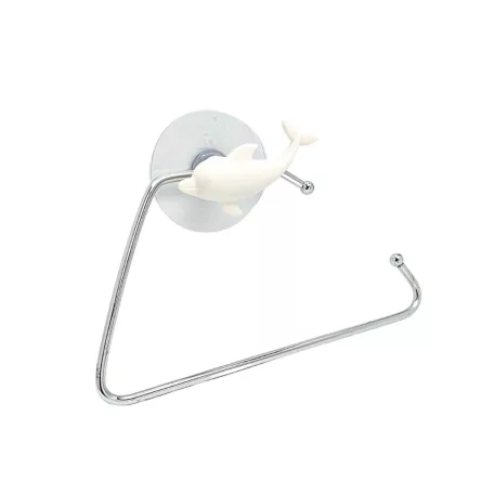 Wc Papír Tartó Öntapadós Delfin Fehér