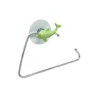 Wc Papír Tartó Öntapadós Delfin Zöld