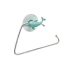 Wc Papír Tartó Öntapadós Delfin Kék