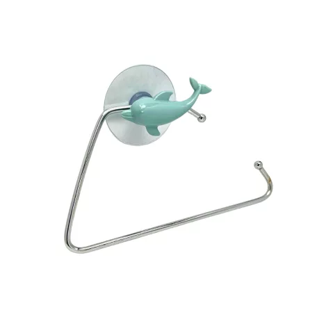 Wc Papír Tartó Öntapadós Delfin Kék