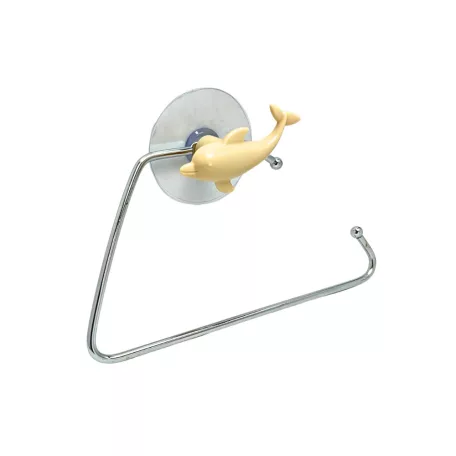 Wc Papír Tartó Öntapadós Delfin Bézs