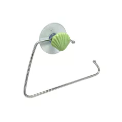 Wc Papír Tartó Öntapadós Kagyló Zöld