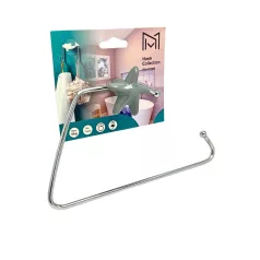 Wc Papír Tartó Öntapadós Csillag Szürke