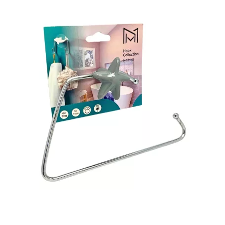 Wc Papír Tartó Öntapadós Csillag Szürke