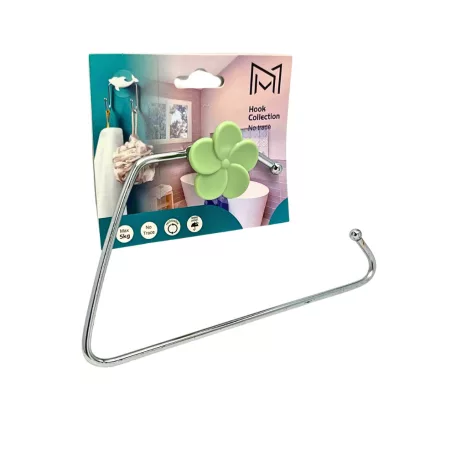 Wc Papír Tartó Öntapadós Virág Zöld