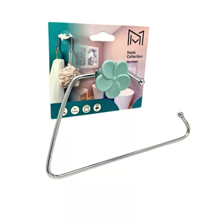 Wc Papír Tartó Öntapadós Virág Kék