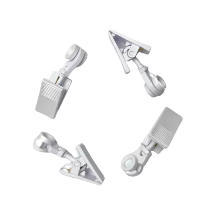 Függönycsipesz Műa. Kis Görgővel 20 db/Cs Fehér