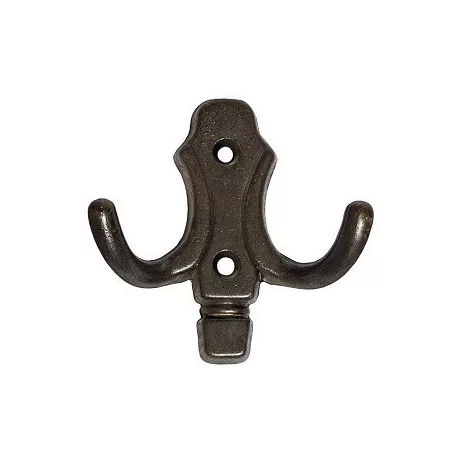 FOGAS KICSI 2 ÁGÚ CSÚCSOS ANTIK FEKETE M 307 B ***